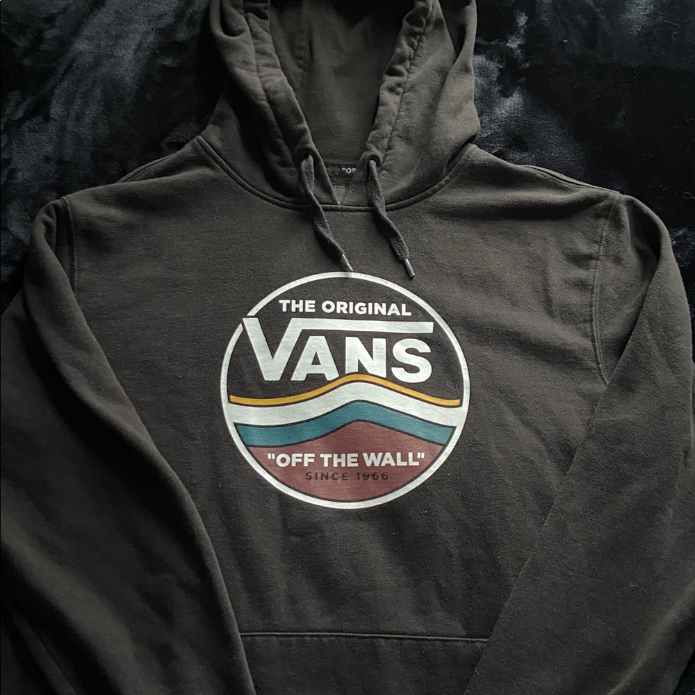 Vans Off The Wall Black Hoodie